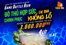 TRUY TÌM ĐÔ THỦ – NHẬN NGAY 3.000.000VND TẠI CẬU ỐC